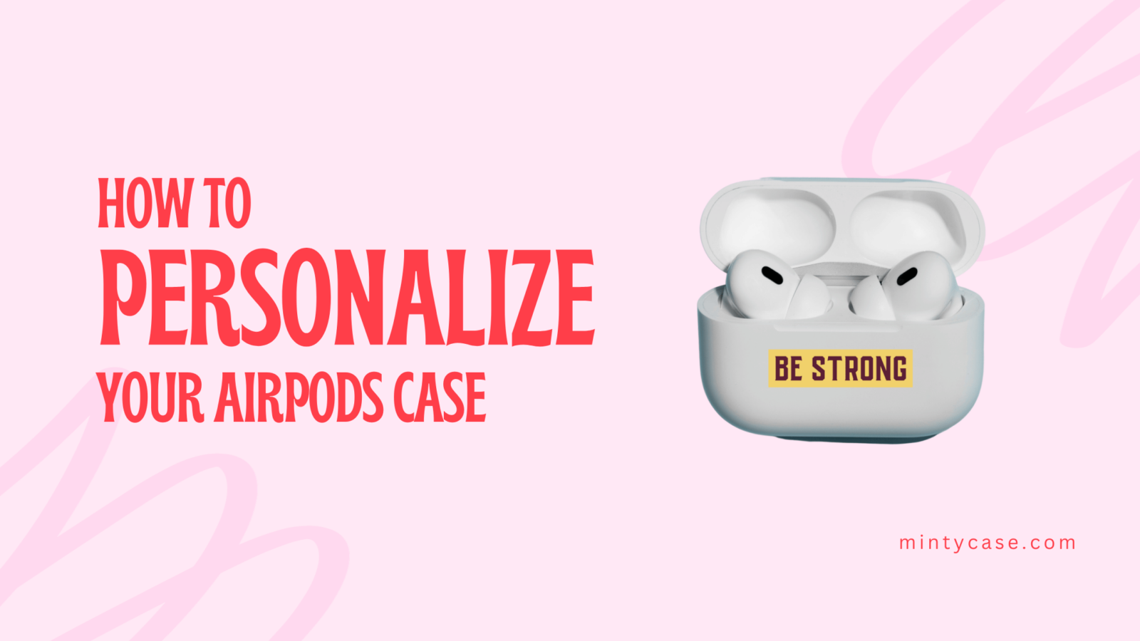 how to personalize your airpods case